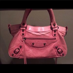 Balenciaga Vintage Pink Town Bag